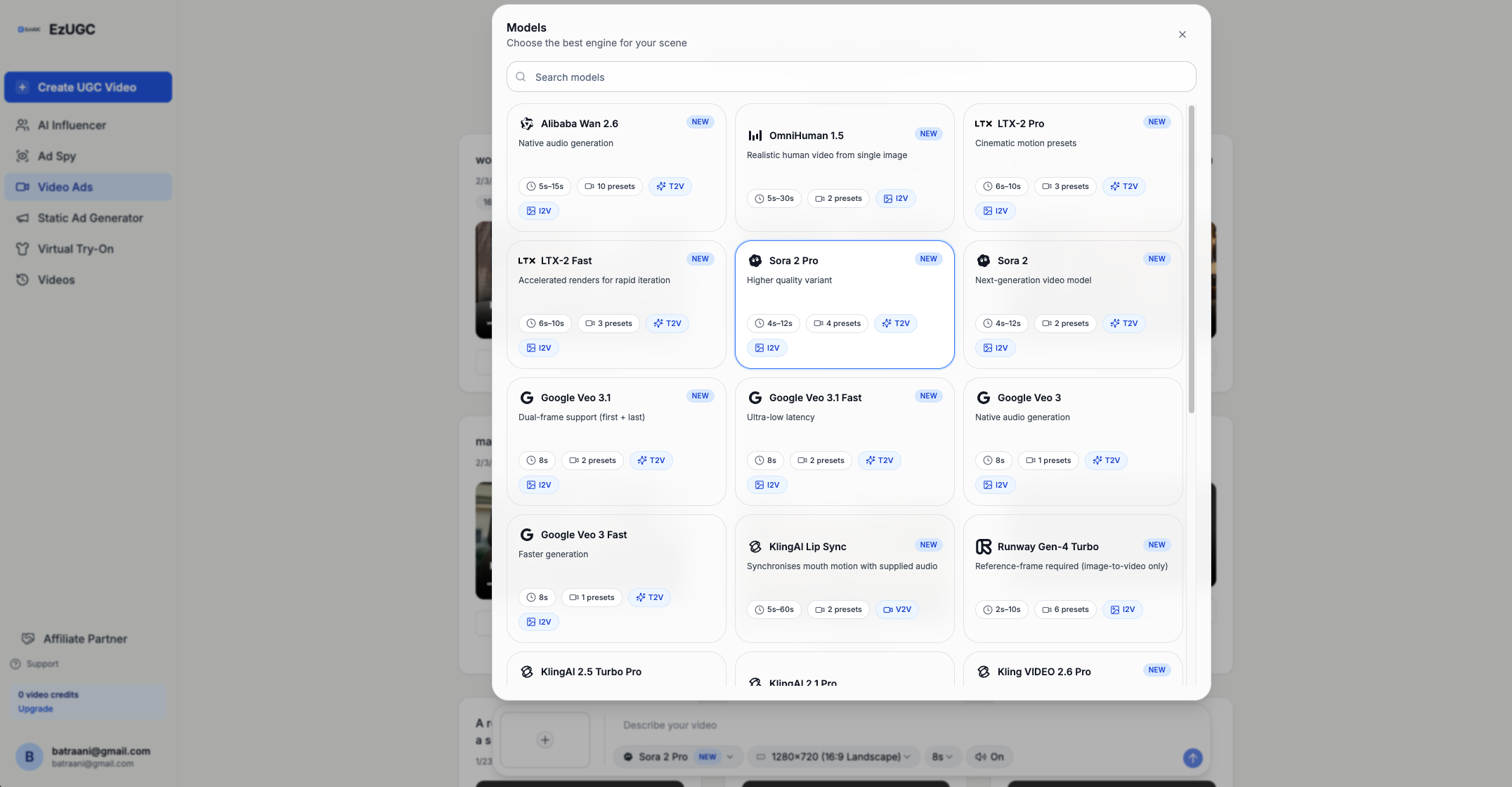Native Veo and Sora support preview